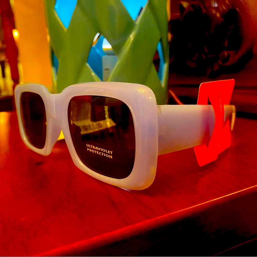 Periwinkle Blue polymer high gloss frames. Modern design. Unique